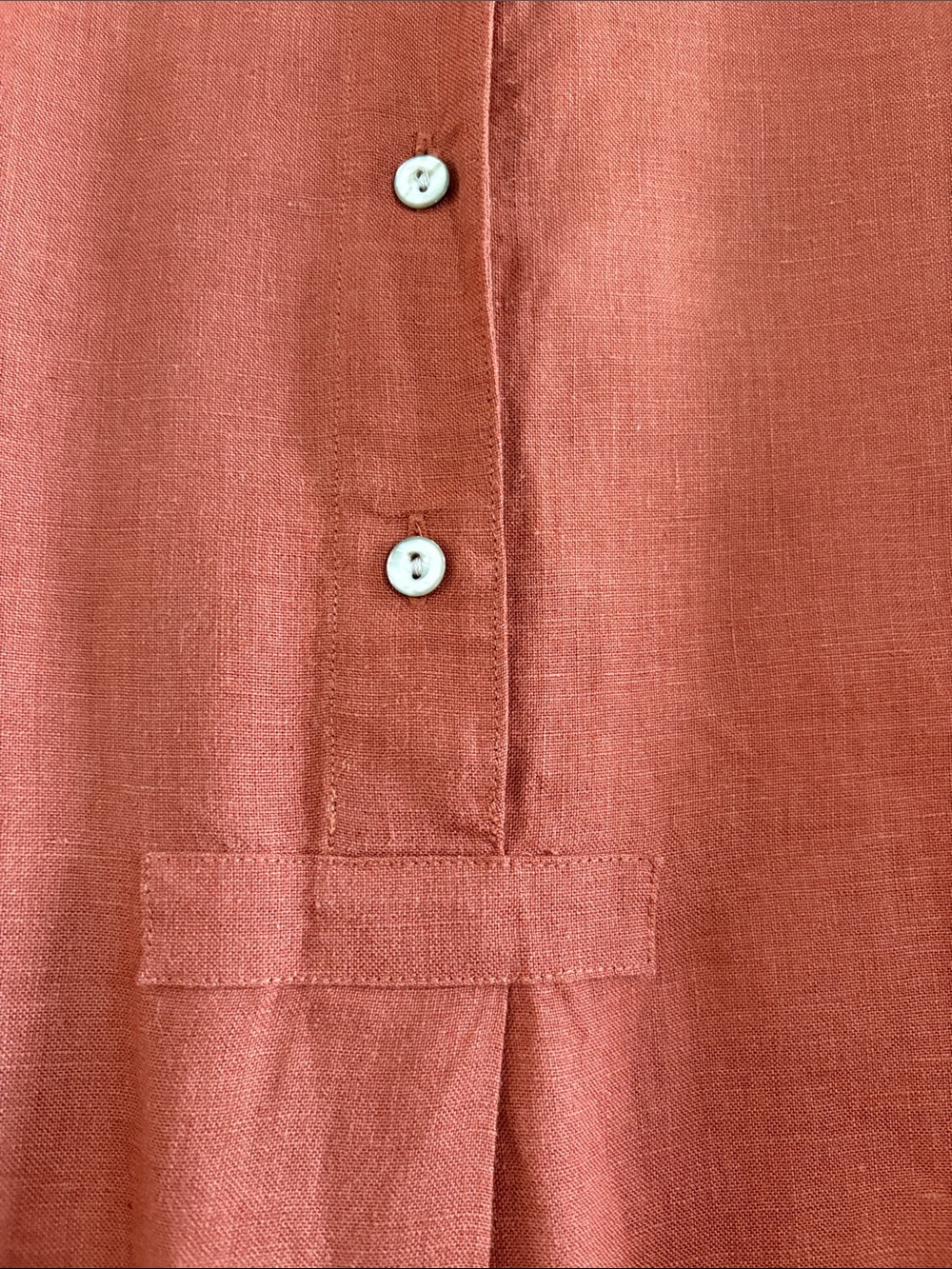 The J. Peterman Company Linen Maxi Dress Size Medium - Picture 3 of 8